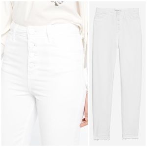 Sandro Straight Cut High-Waisted Jeans